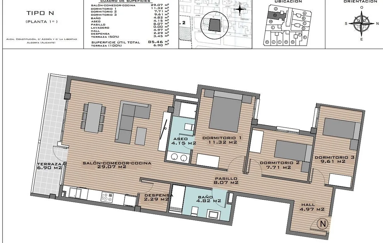3 bedroom apartment for sale - Bentley Hurst