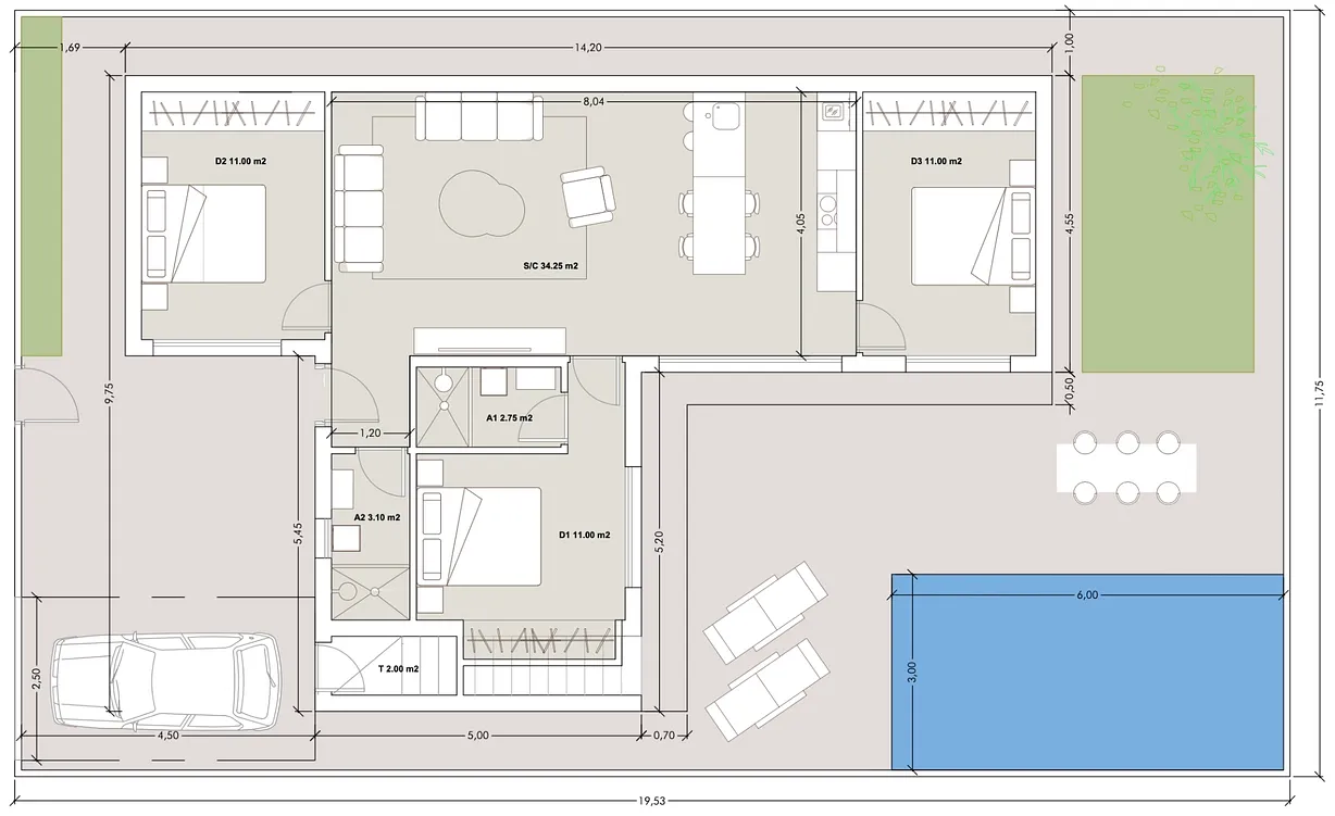 3 bedroom villa for sale - Bentley Hurst