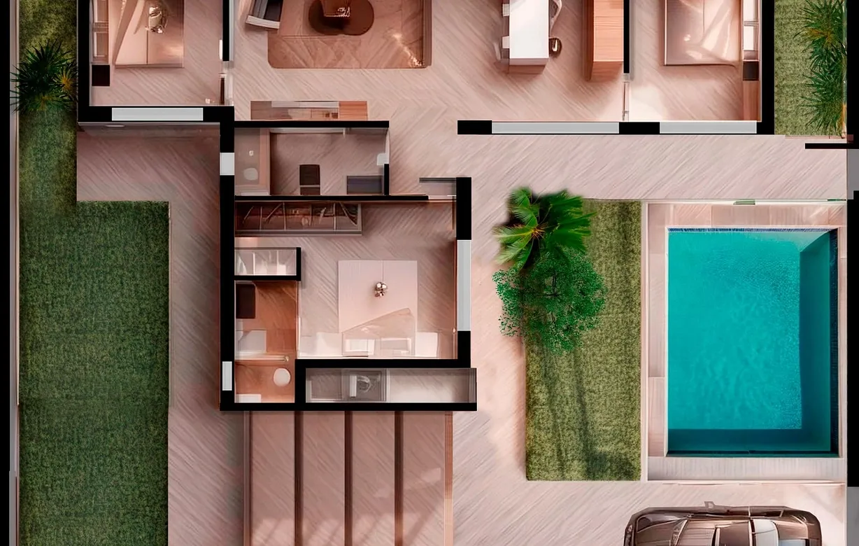 3 bedroom villa for sale - Bentley Hurst