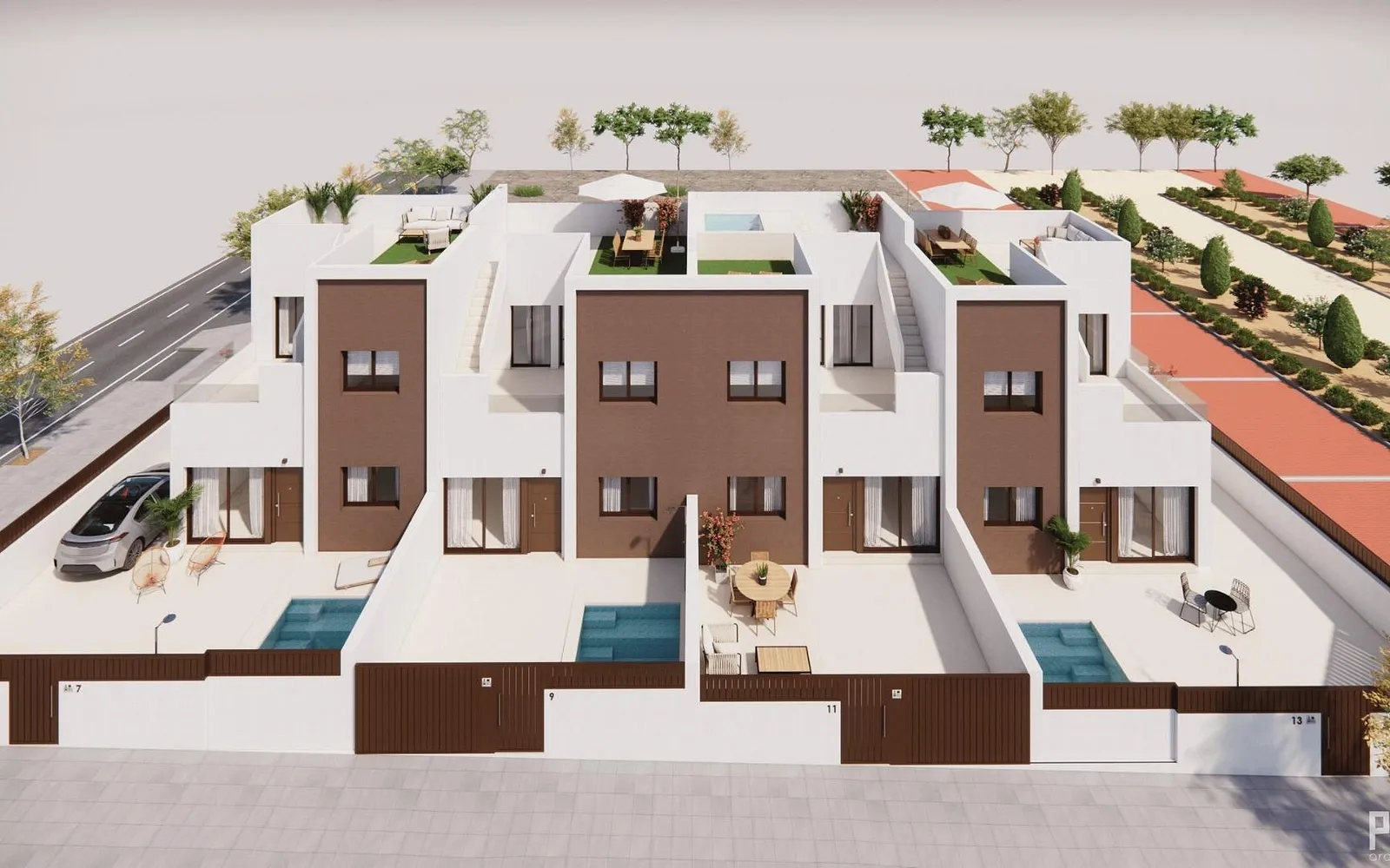 3 bedroom townhouse for sale - Bentley Hurst