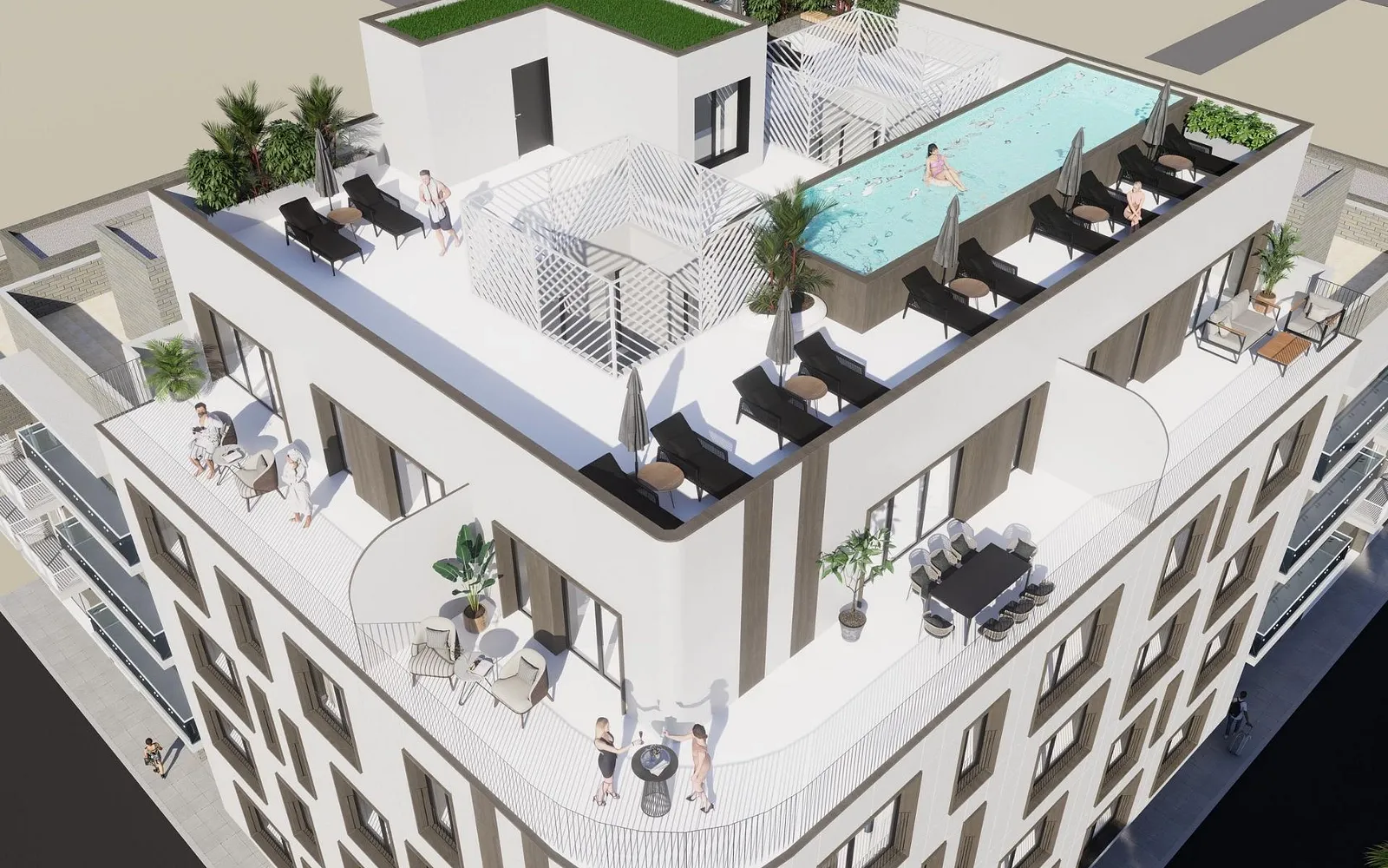 3 bedroom penthouse for sale - Bentley Hurst