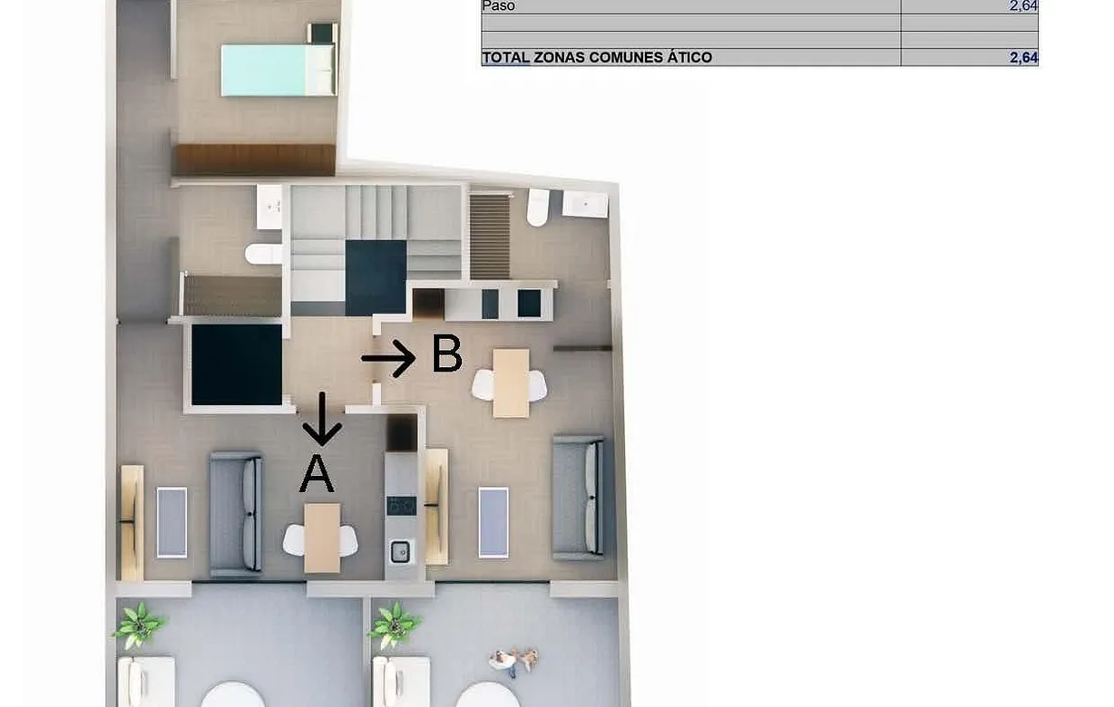 2 bedroom penthouse for sale - Bentley Hurst