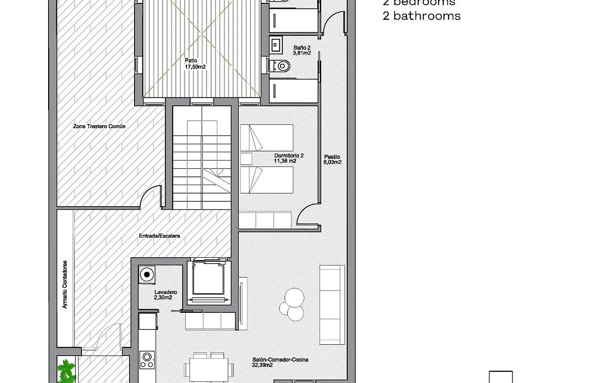 2 bedroom apartment for sale - Bentley Hurst