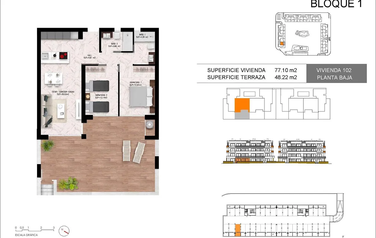 2 bedroom apartment for sale - Bentley Hurst