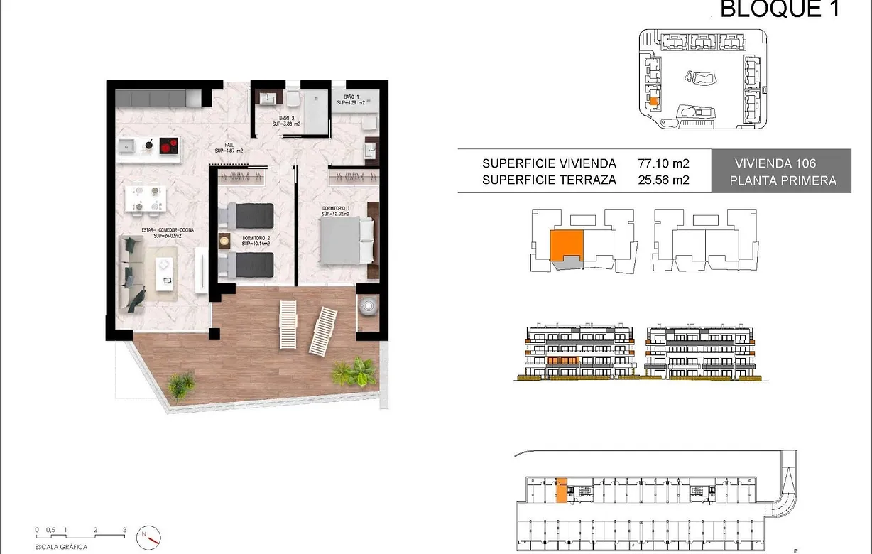 2 bedroom apartment for sale - Bentley Hurst