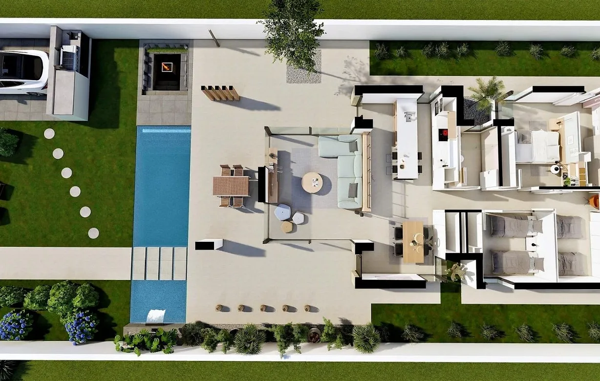 3 bedroom villa for sale - Bentley Hurst