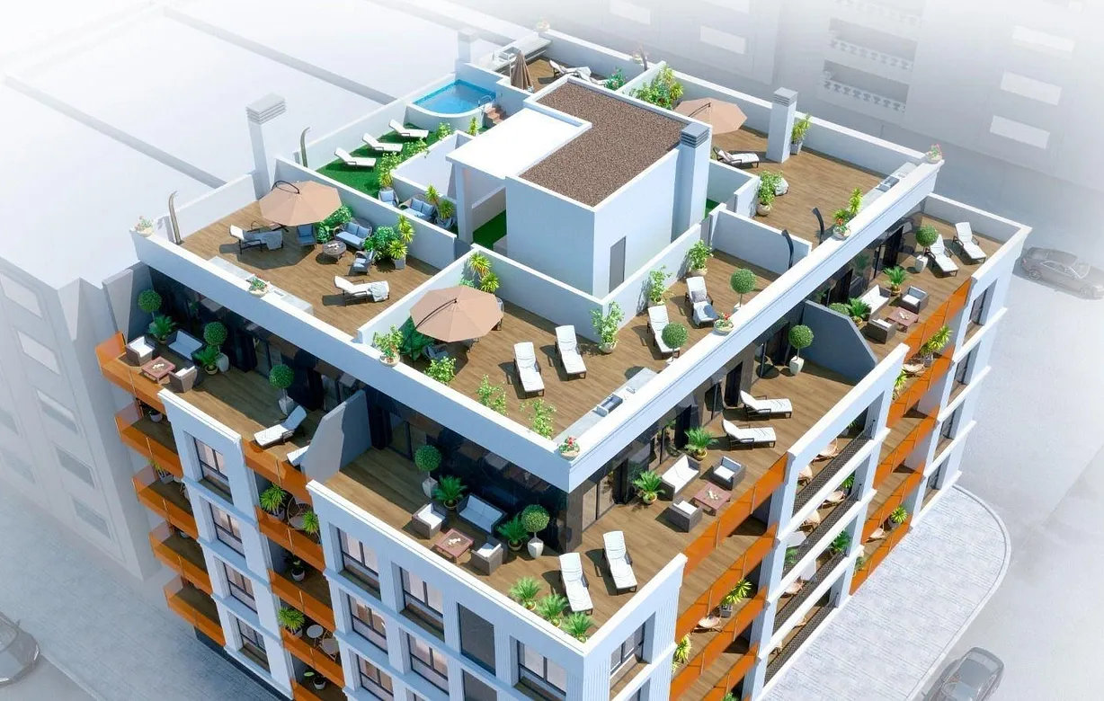 2 bedroom penthouse for sale - Bentley Hurst