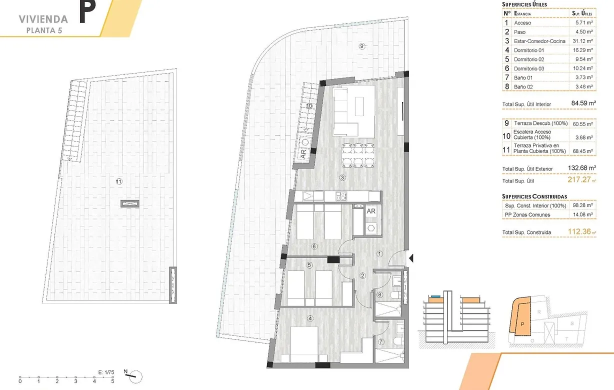 3 bedroom penthouse for sale - Bentley Hurst