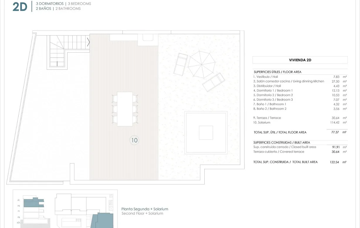 3 bedroom penthouse for sale - Bentley Hurst