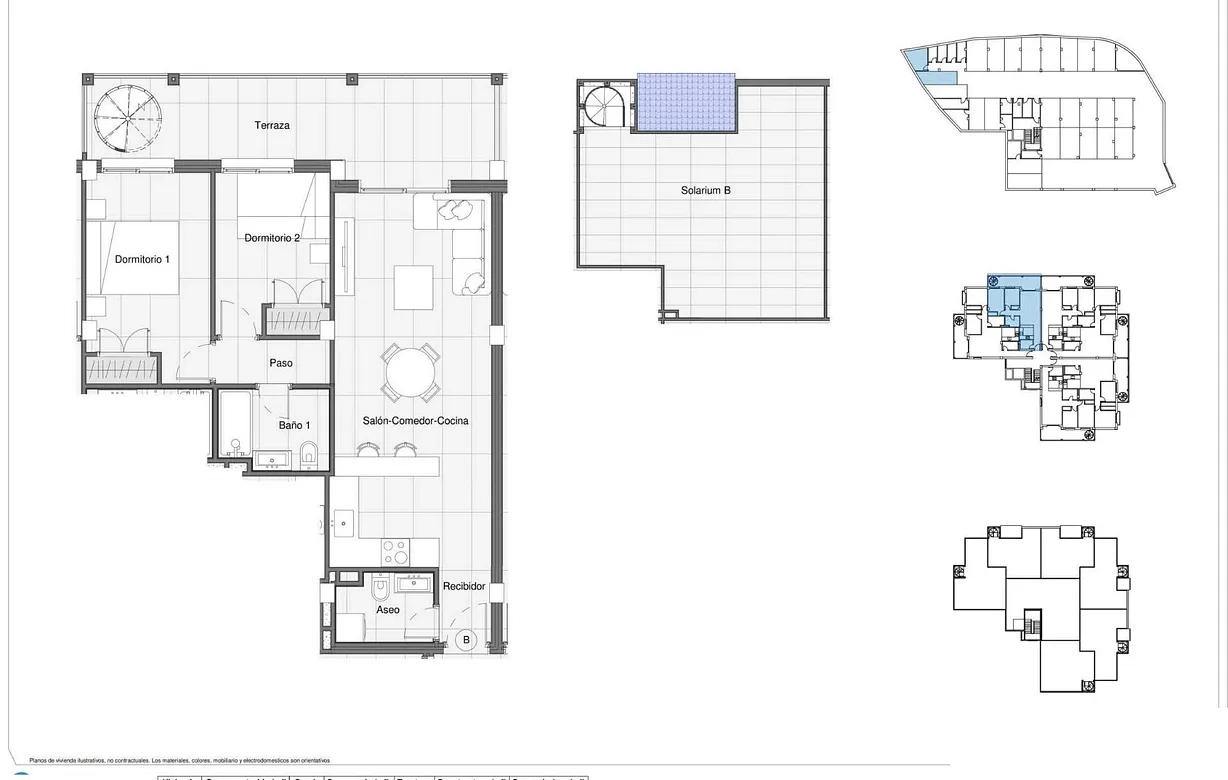 2 bedroom penthouse for sale - Bentley Hurst