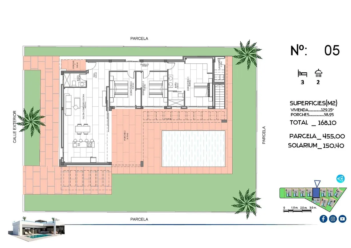 3 bedroom villa for sale - Bentley Hurst