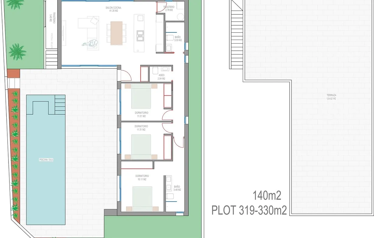 3 bedroom villa for sale - Bentley Hurst