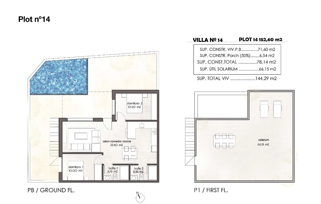 2 bedroom villa for sale - Bentley Hurst