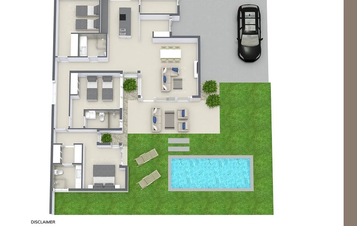 3 bedroom villa for sale - Bentley Hurst