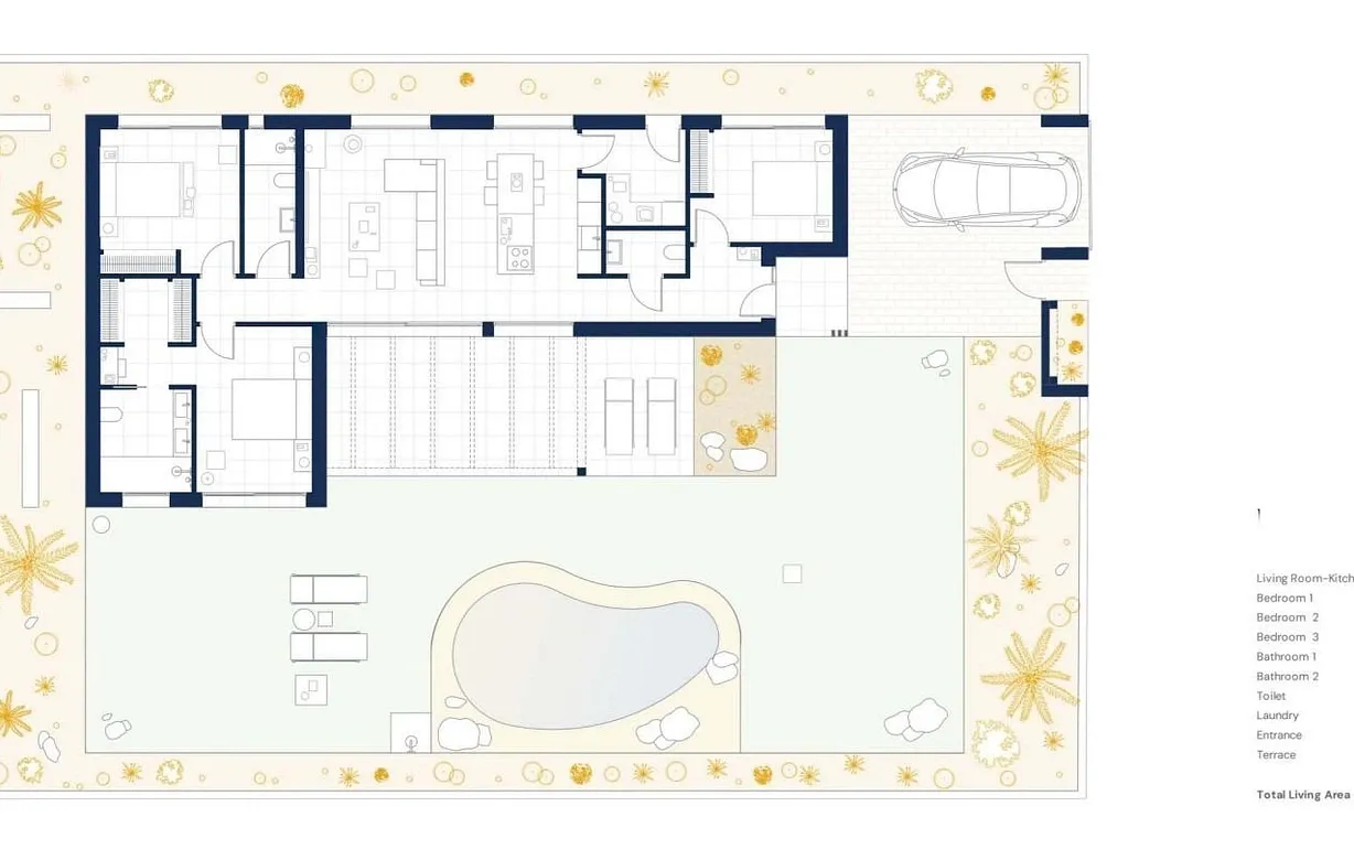 3 bedroom villa for sale - Bentley Hurst