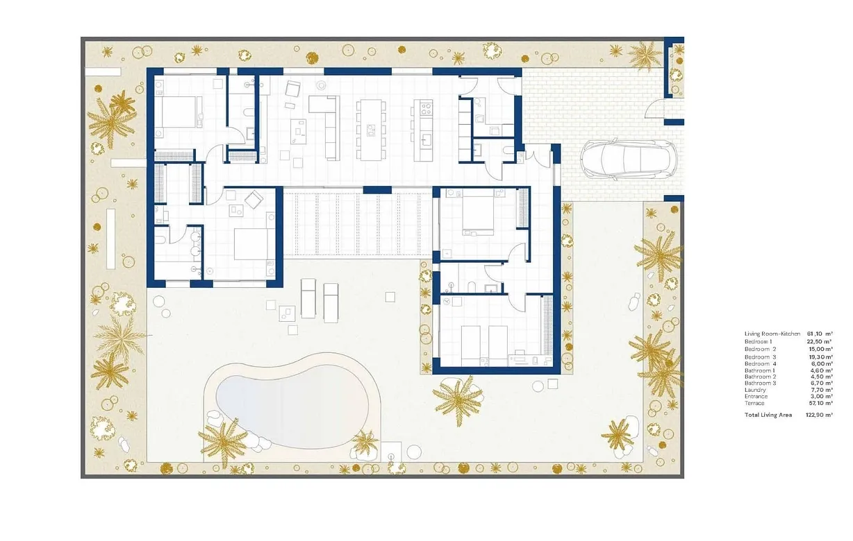 4 bedroom villa for sale - Bentley Hurst