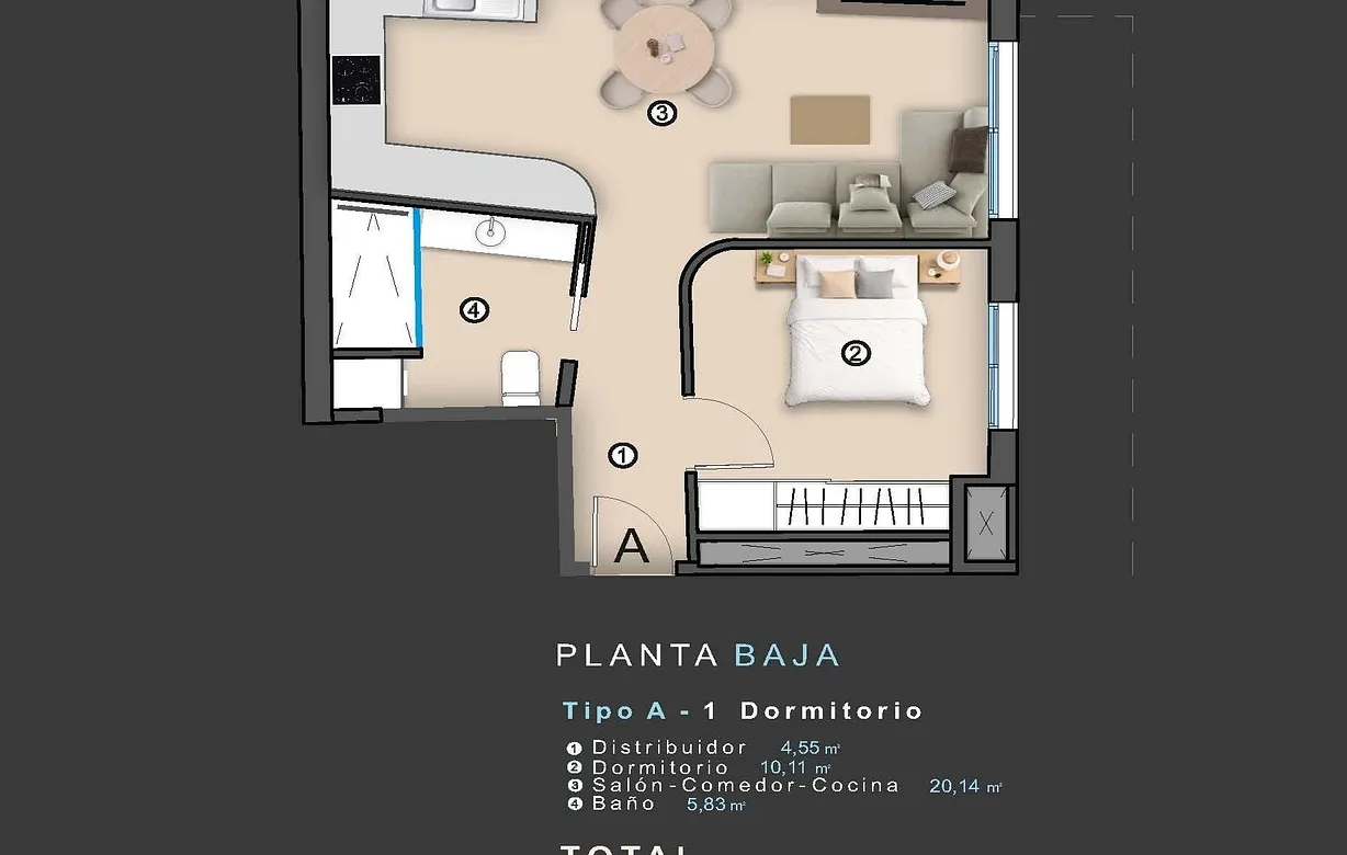 1 bedroom apartment for sale - Bentley Hurst