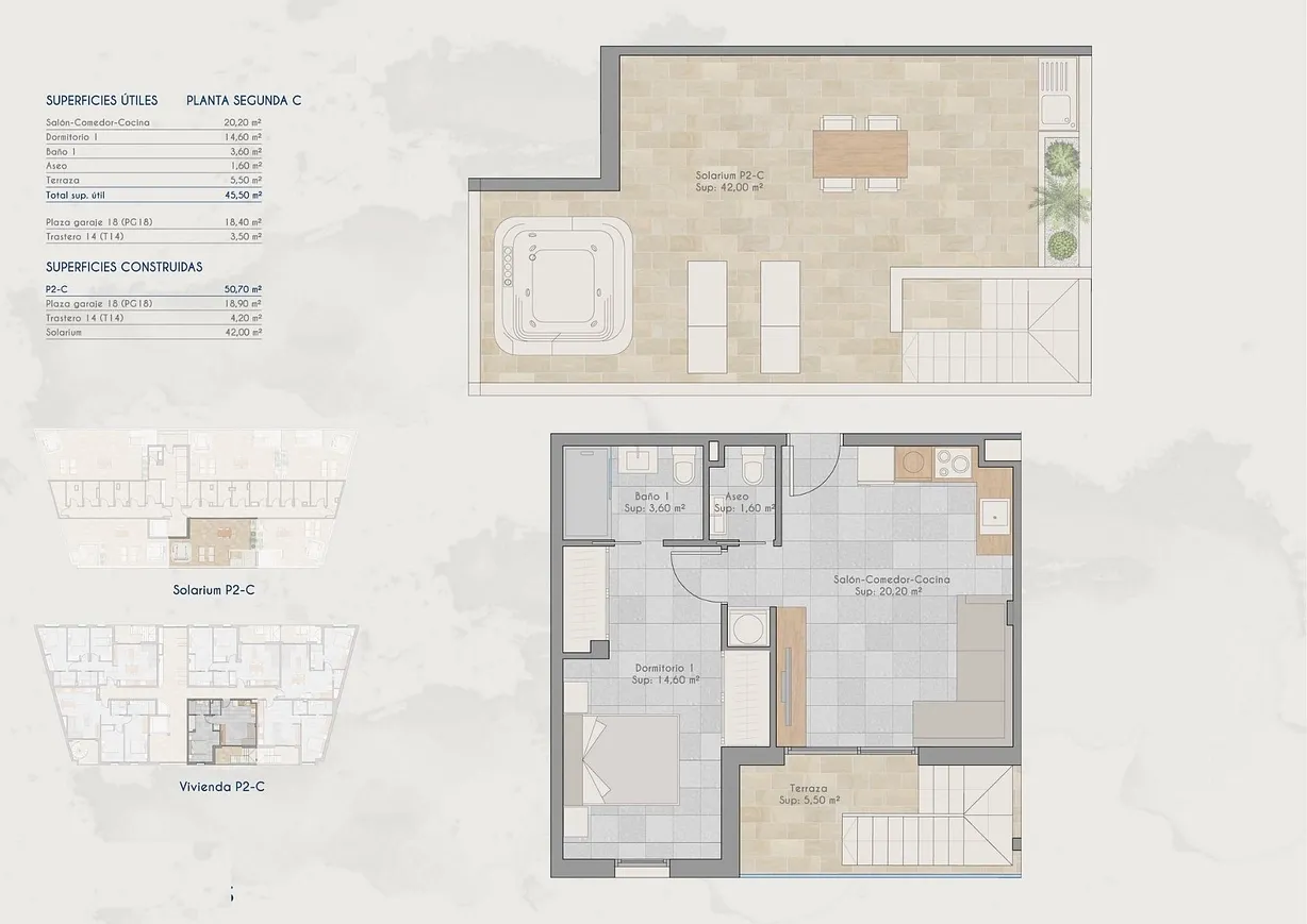 2 bedroom penthouse for sale - Bentley Hurst