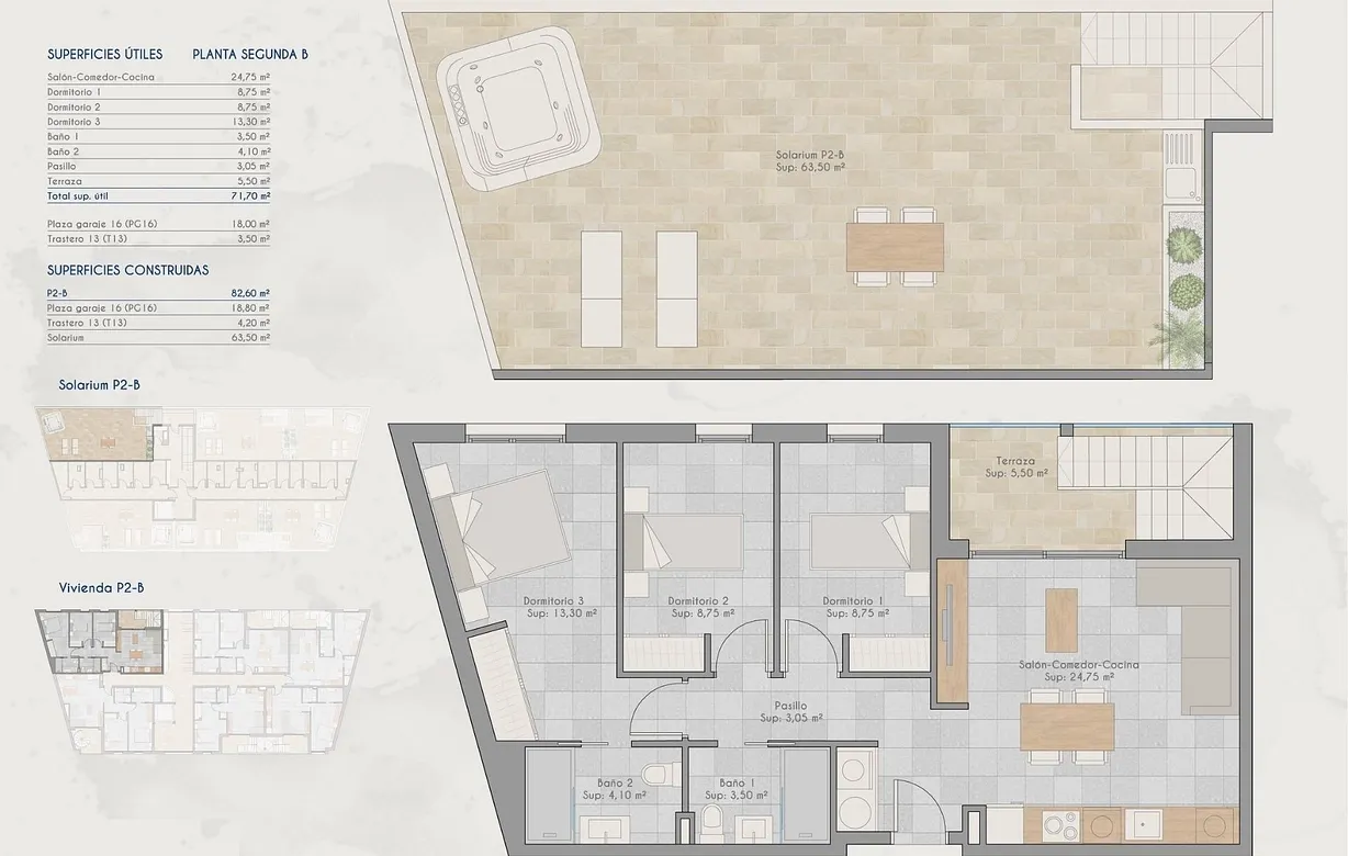3 bedroom penthouse for sale - Bentley Hurst