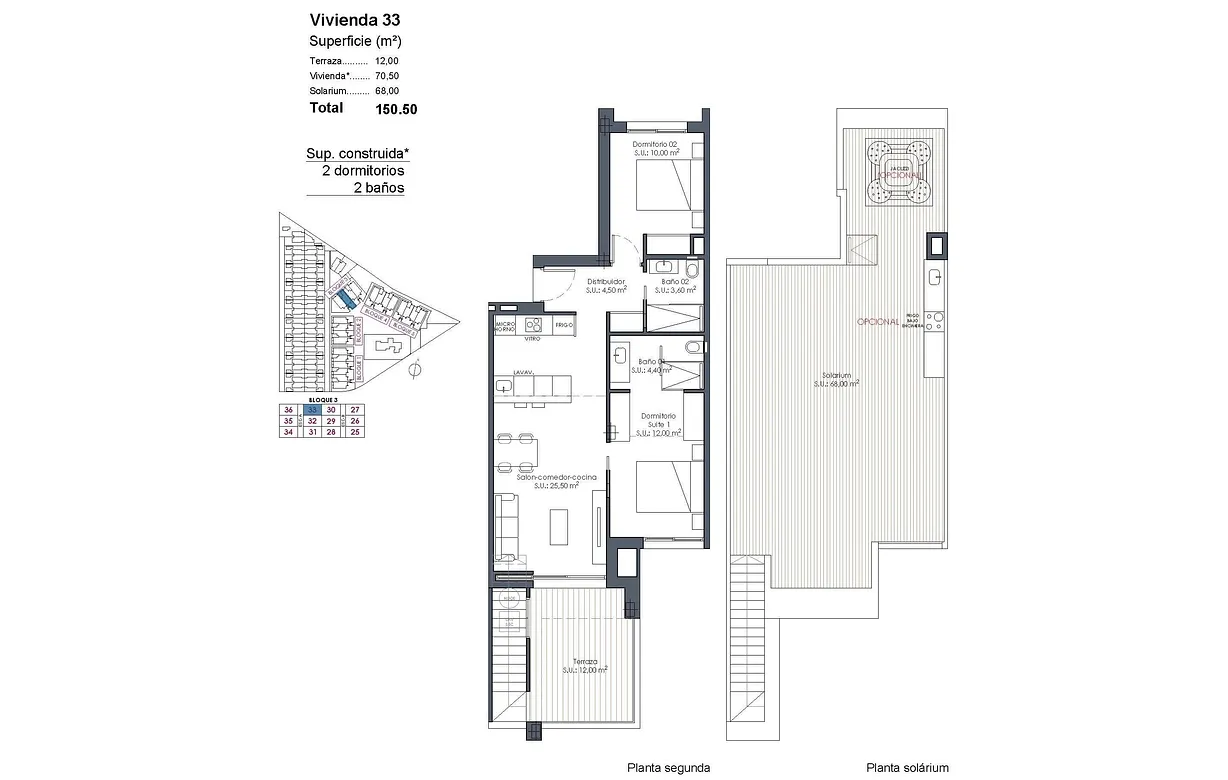 2 bedroom penthouse for sale - Bentley Hurst