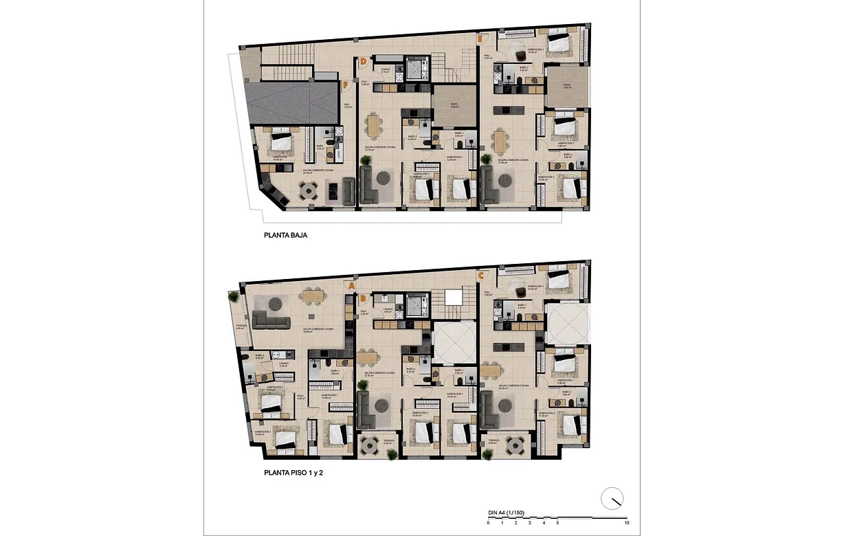 3 bedroom penthouse for sale - Bentley Hurst