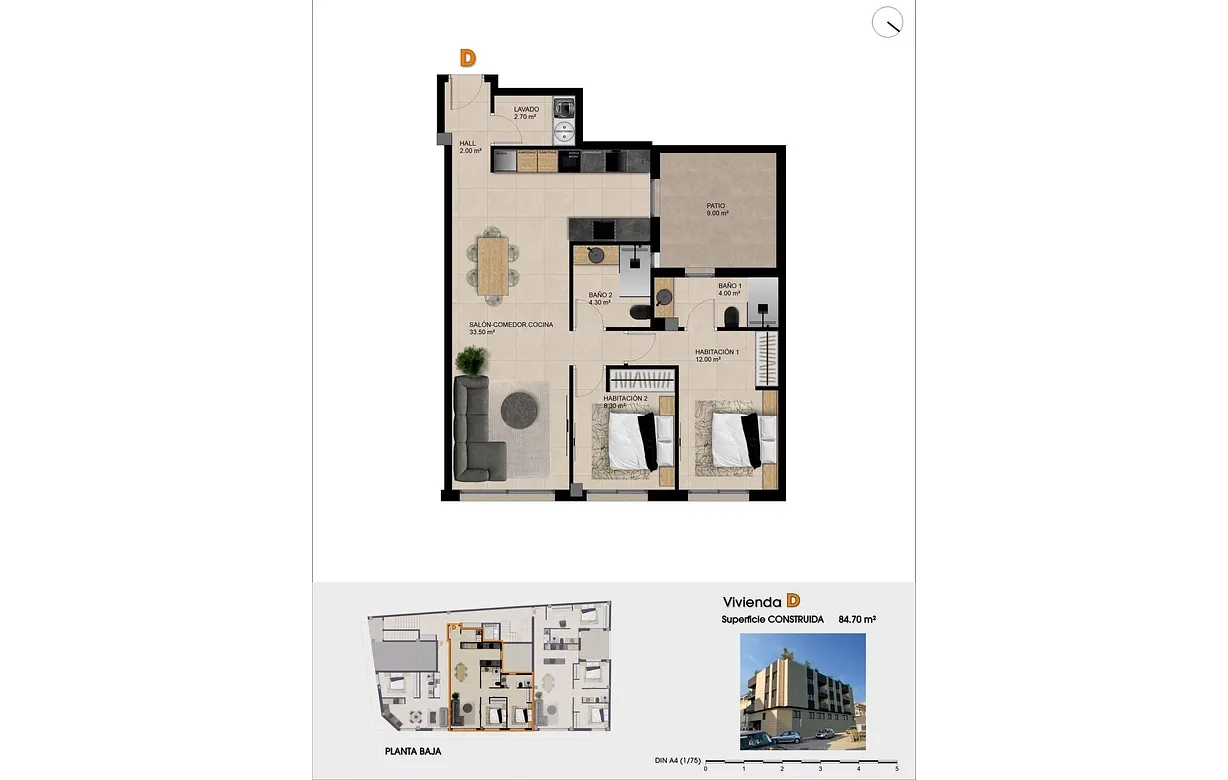 2 bedroom apartment for sale - Bentley Hurst