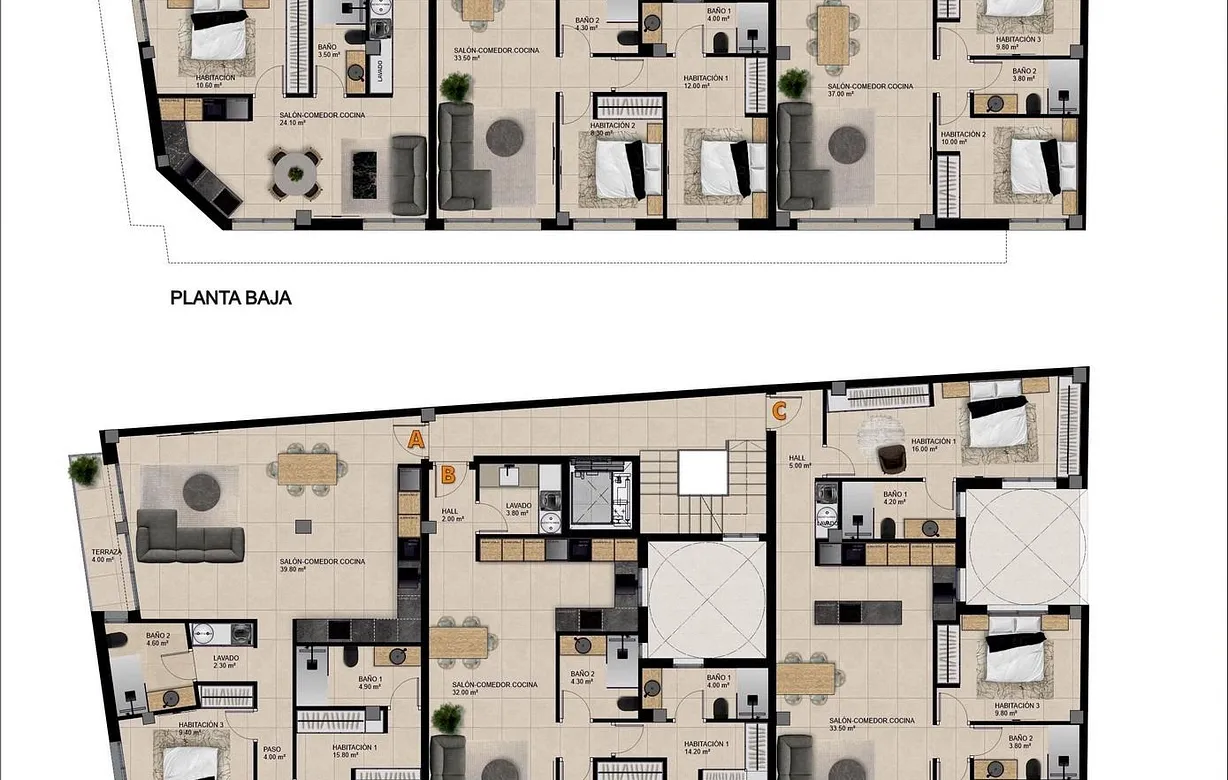 3 bedroom apartment for sale - Bentley Hurst