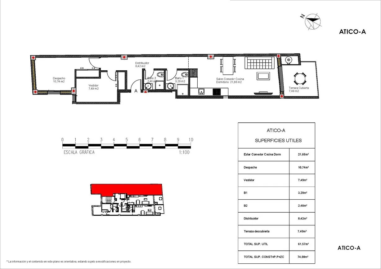 2 bedroom penthouse for sale - Bentley Hurst
