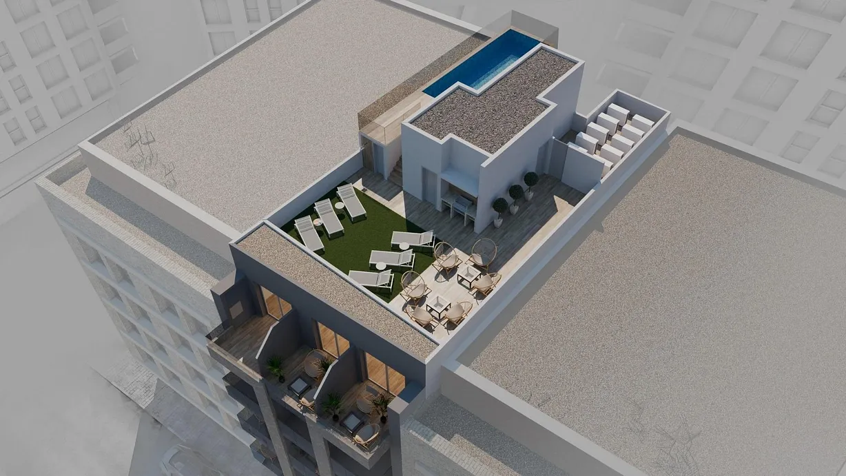 2 bedroom penthouse for sale - Bentley Hurst