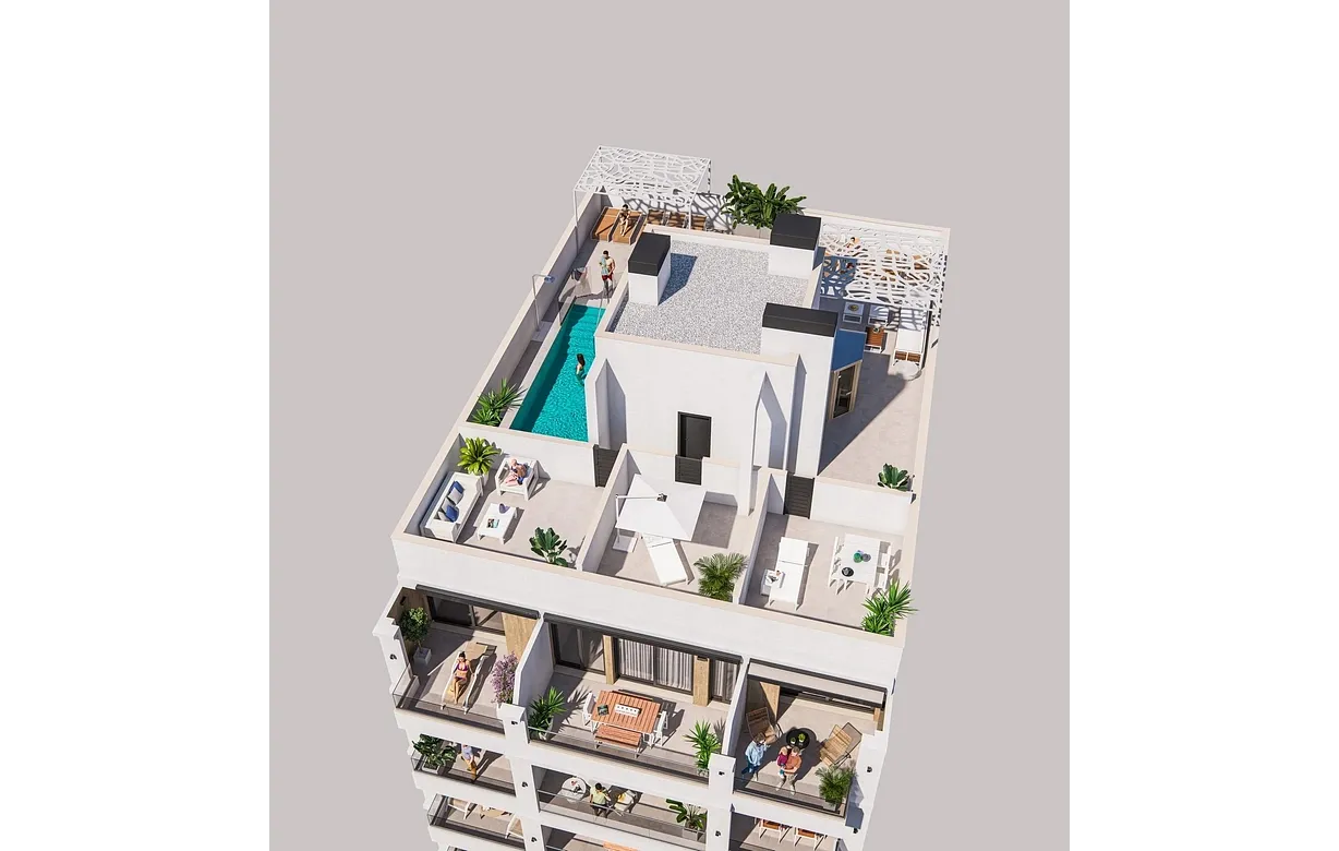 2 bedroom penthouse for sale - Bentley Hurst