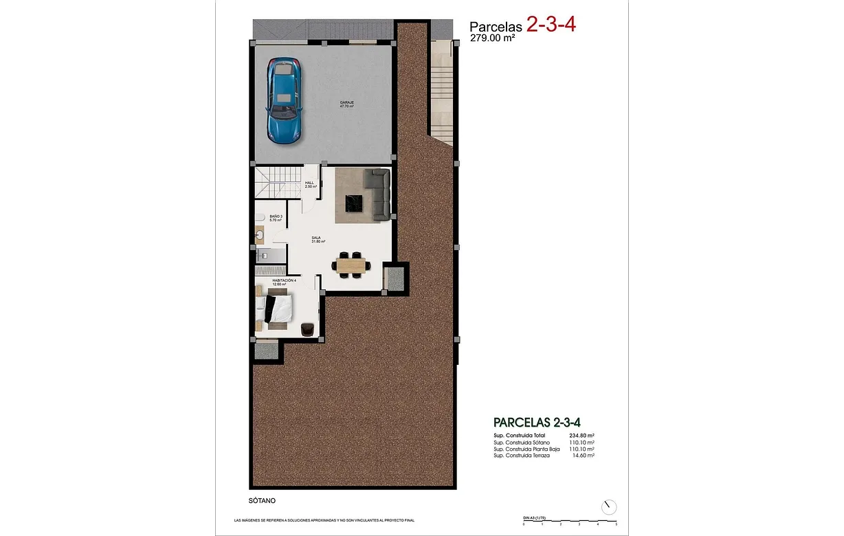 3 bedroom villa for sale - Bentley Hurst