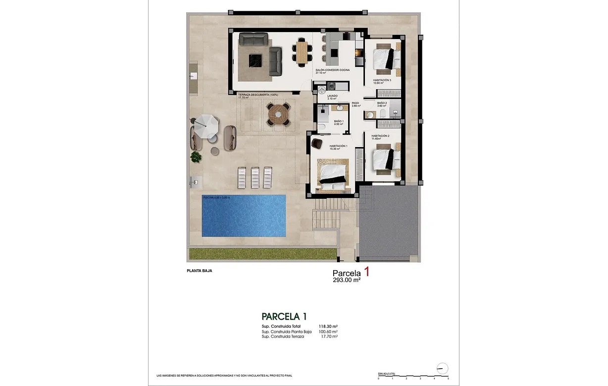 3 bedroom villa for sale - Bentley Hurst