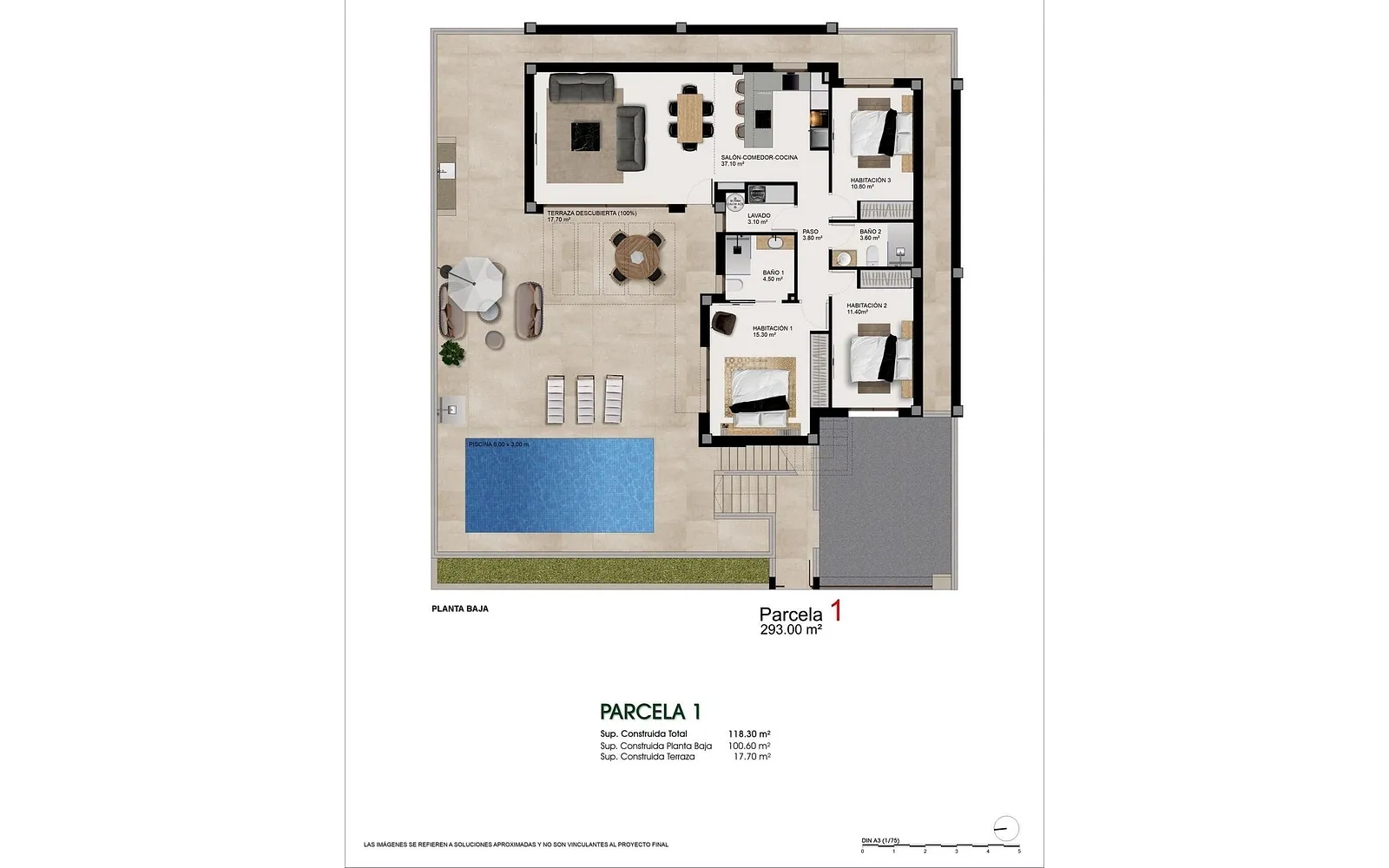 3 bedroom villa for sale - Bentley Hurst