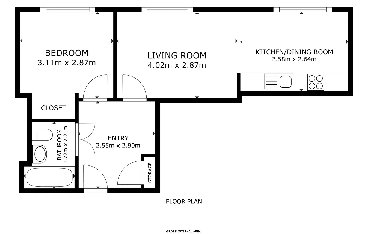 1 bedroom apartment to rent - Bentley Hurst