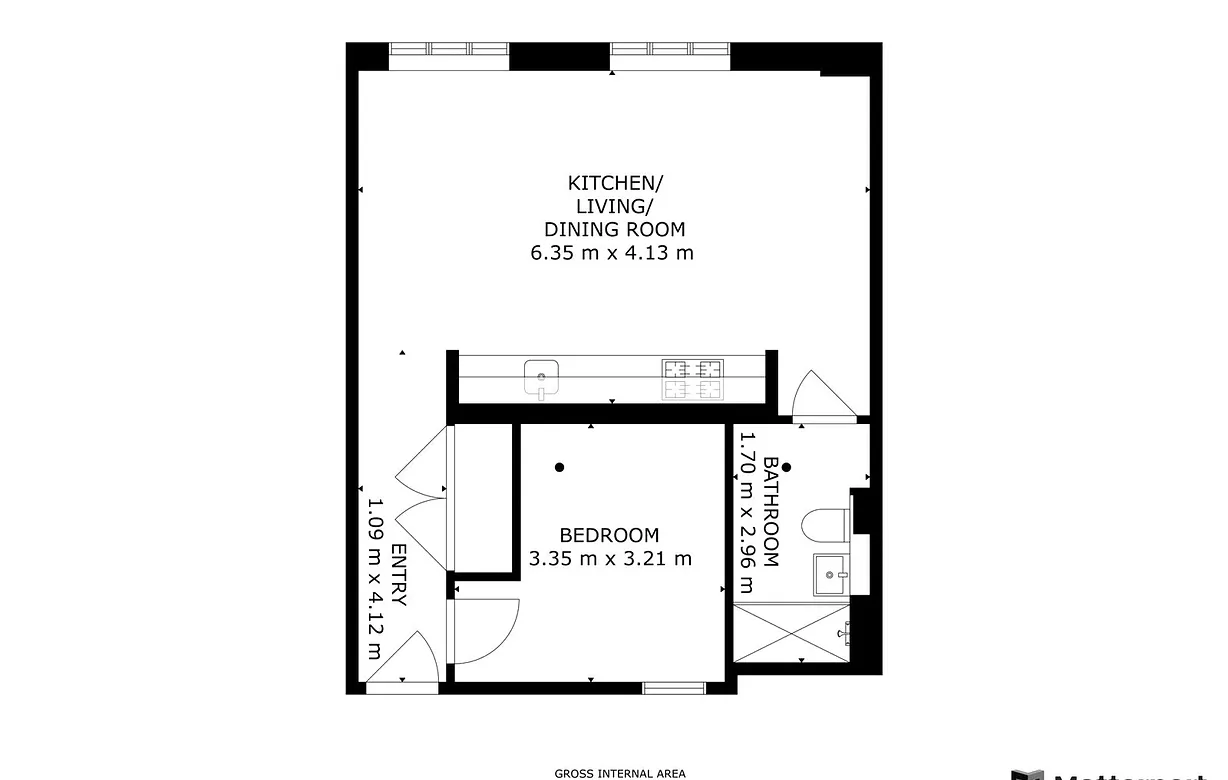 1 bedroom apartment to rent - Bentley Hurst
