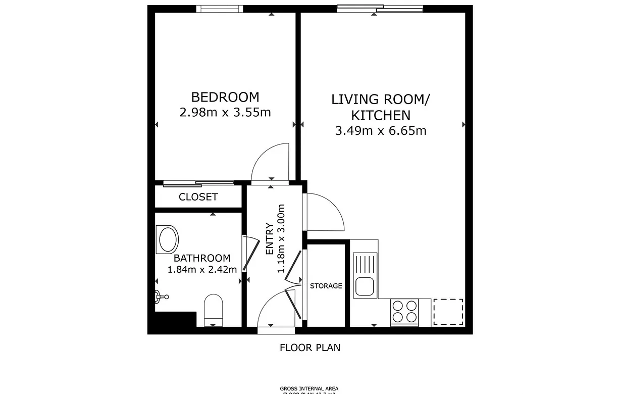 1 bedroom apartment for sale - Bentley Hurst