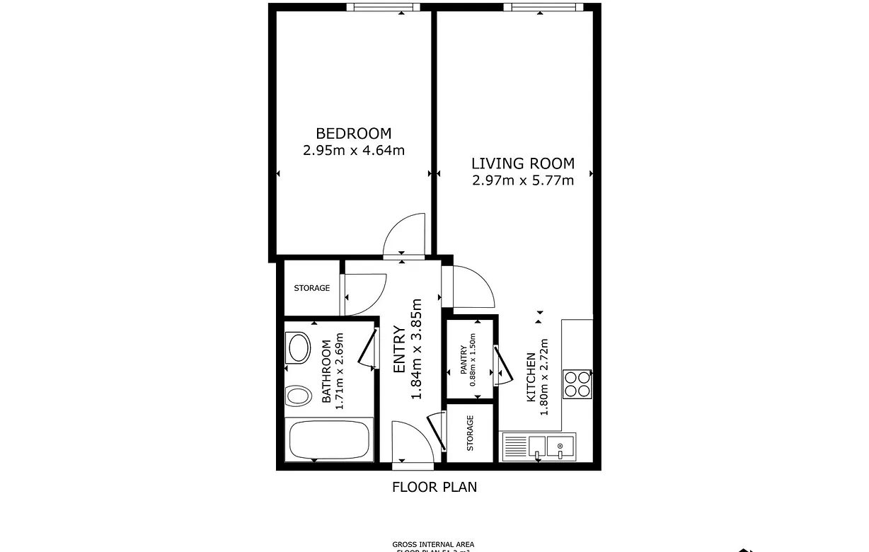 1 bedroom apartment to rent - Bentley Hurst