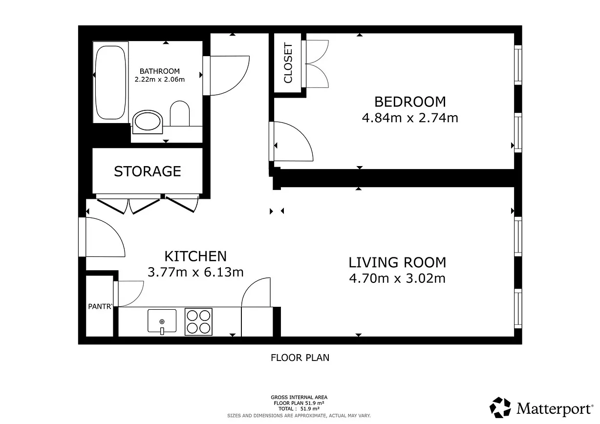 1 bedroom apartment for sale - Bentley Hurst